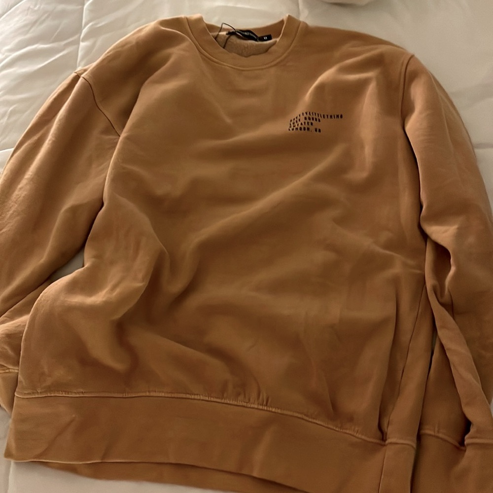 pretty little thing tan pullover
